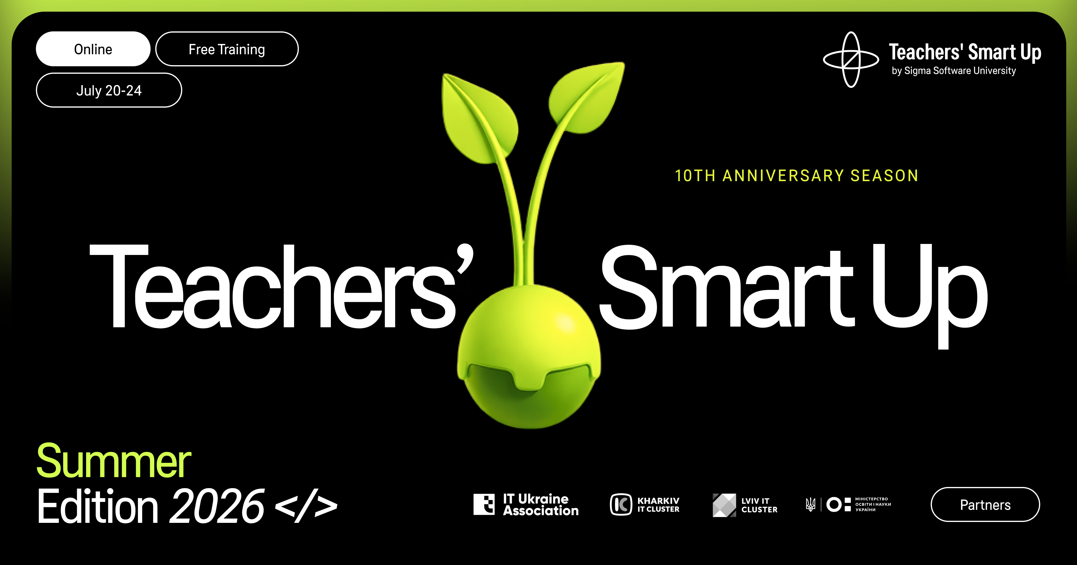 Teachers Smart Up: Summer Edition 2026 - 1ECTS   